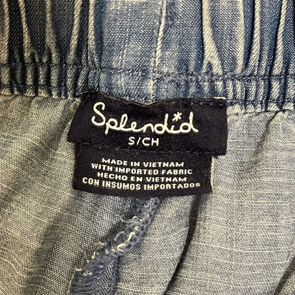 Splendid Wide Leg Crop Pants - Picture 2 of 10